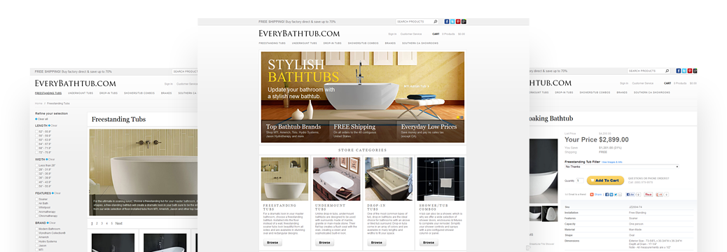 BV ecommerce websites